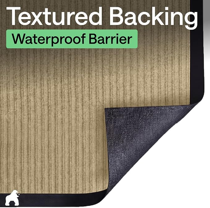 GORILLA GRIP Waterproof Traffic Guard Door Mat, 2 Pack, Indoor Outdoor Heavy - Image 6
