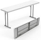 VINGLI 6 FT Narrow Folding Table, Home Work by VINGLI