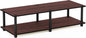 Furinno Just No Tools Dark Cherry Wide Television Stand by Furinno-FitsYourSpaceFitsYourBudget