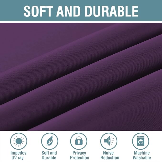 H.VERSAILTEX Blackout Curtain for Living Room Thermal Insulated Window - Image 4