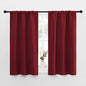NICETOWN Christmas Burgundy Curtains Blackout Drape Panels by NICETOWN