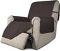 Easy-Going Reversible Couch Cover, Recliner 22 in, Chocolate/Chocolate | by Easy-Going