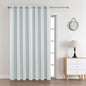 Joydeco White Curtains 108 Inches Long 1 Panel, Thermal Insulated Long by JOYDECO