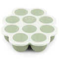 KeaBabies Silicone Food Freezer Trays with Lid, 2oz x 10 Pods Baby Food Storage Containers, Easy Puree Meal Prep, Breast Milk Silicone Freezer Molds, Dishwasher, Microwave Safe, BPA-Free (Sage)