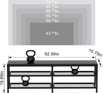 TV Stand for TVs up to 70 Inch, Entertainment Center for Living Room - Image 4