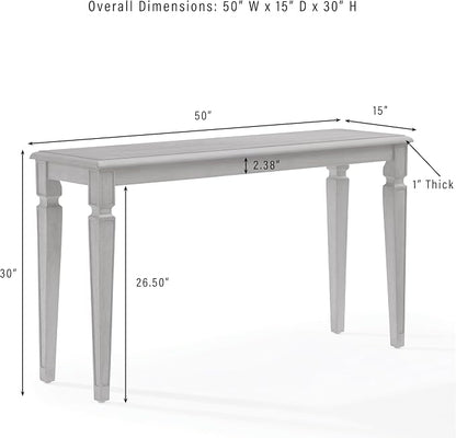 Crosley Furniture Katia Traditional Sofa Console Table - Image 3