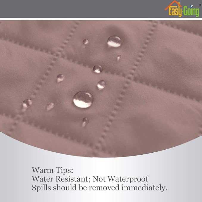 Easy-Going Reversible Couch Cover, Large Futon Sofa, Water Resistant Furniture - Image 5