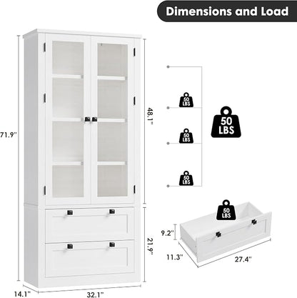 71" Tall Kitchen Pantry Cabinet - Image 2