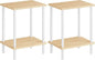HOOBRO End Tables Set of 2, Small Side Table, Nightstand by HOOBRO