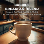 Maud's Breakfast Blend Coffee Pods, 18 ct, Light Roast Coffee in Recyclable Single Serve Pods – 100% Arabica Beans, Compatible with Keurig K Cups Maker