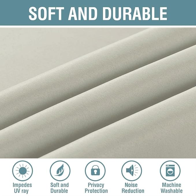 H.VERSAILTEX Blackout Curtain for Living Room Thermal Insulated Window - Image 4