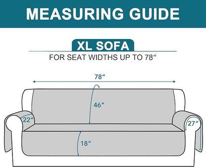 Turquoize 100% Waterproof Sofa Covers Couch Cover Sofa Cover - Image 5