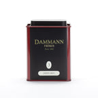 Dammann Freres Loose Leaf, Jardin Bleu, Premium Gourmet French Black Tea, Blend Strawberry, Rhubarb Flavors, 3.52 Ounce Tin