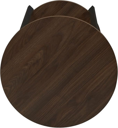 Household Essentials Jamestown Round Side End Table - Image 11