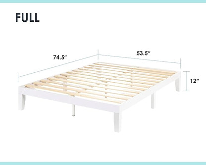 Mellow Naturalista Classic 12 Inch Solid Wood Platform Bed - Image 2