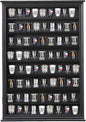 Shot Glass Storage Display Case Large Solid Wood Cabinet Rack Holder Wall by SNAIL