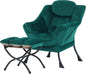 Tiita Lazy Chair with Ottoman, Comfy Leisure Sofa Armchair with Ottoman by TiitaHome