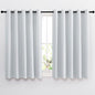 NICETOWN Greyish White Room Darkening Curtains by NICETOWN