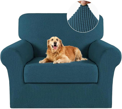 Turquoize 2 Piece Chair Covers Chair Slipcovers by Turquoize