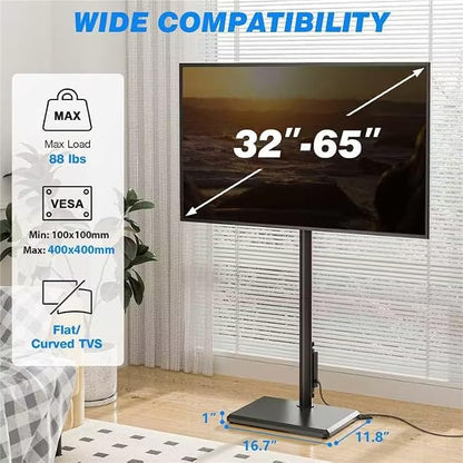 Rfiver Swivel Floor TV Stand - Image 6