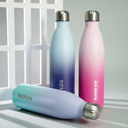 BJPKPK 25oz Insulated Stainless Steel Water Bottles,Sports Water Bottles Keep Cold for 24 Hours and Hot for 12 Hours,Cherry Blossom