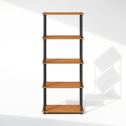 Furinno Turn-N-Tube Book Shelf, 5-Tier Bookshelf, Bookcase - Image 6