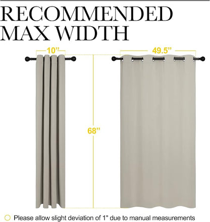 NICETOWN Room Darkening Curtain Panels - Image 7