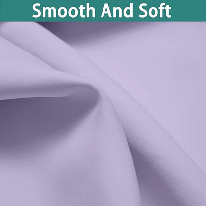 Yakamok Lilac 100% Blackout Curtains 84 Inches Long - Image 7