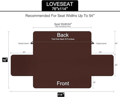 U-NICE HOME Loveseat Sofa Cover - Image 6