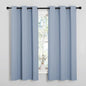 NICETOWN Vintage Blue Blackout Curtains 48 inches Length by NICETOWN
