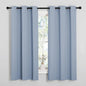 NICETOWN Vintage Blue Blackout Curtains 68 inches Length by NICETOWN