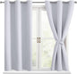 Blackout Curtains for Bedroom, 2 Panels, Window Curtains for Living Room by Hiasan