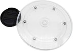 2 Pack 6" Lazy Susan Turntables Acrylic Ball Bearing 360 Degree Rotating Tray for Spice Rack Table Cake Kitchen Pantry Decorating (Transparent)