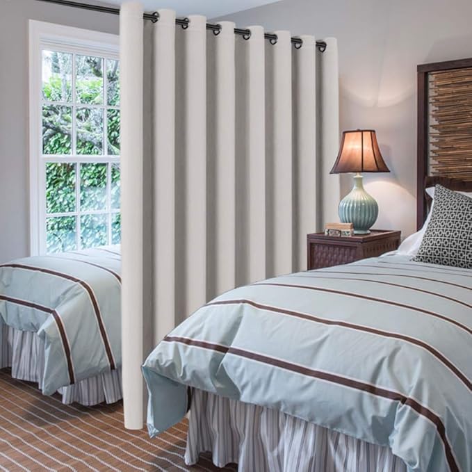 H.VERSAILTEX Blackout Patio Curtains 100 x 96 Inches - Image 2