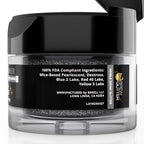 Brew Glitter Black Edible Drink Glitter 1x 4g Jar for Cocktails, Beer, & Beverages