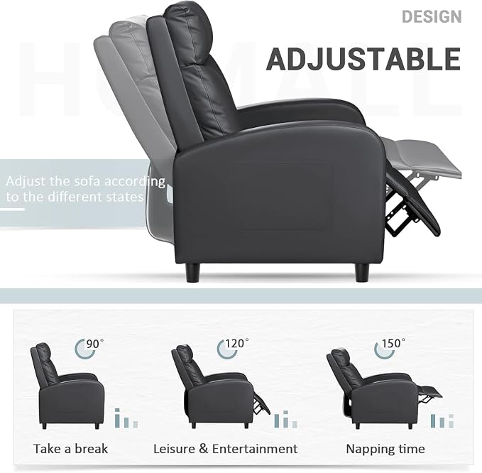 Homall Recliner Chair, Recliner Sofa - Image 6