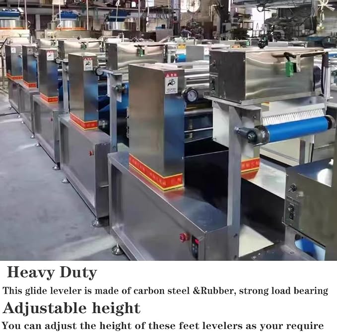 Heavy Duty Leveling Screw Leg, Leg Leveler 2.36" Dia Base, Adjustable Leveling - Image 5