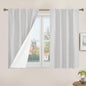 Short Linen Curtains 40 Inches Long by LAMIT
