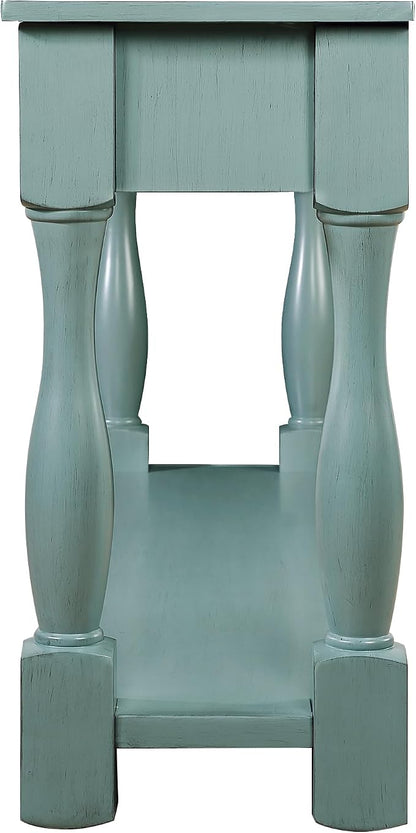 Knocbel Long Antique Entry Console Table - Image 4