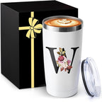 20 Oz Insulated Coffee Cup with Lid Car Tumbler Travel Mug Women Teacher Christmas Music Dance Science Gifts Daycare Special Education Need English History Sunday School Spanish Autism Reading Gym