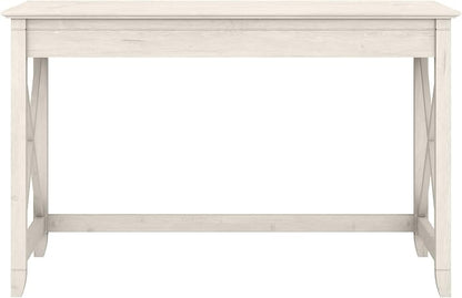 Bush Home Key West 48W Writing Desk in Linen White Oak - Image 7