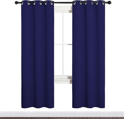 NICETOWN Blackout Draperies Curtains, All Season Thermal Insulated Solid by NICETOWN