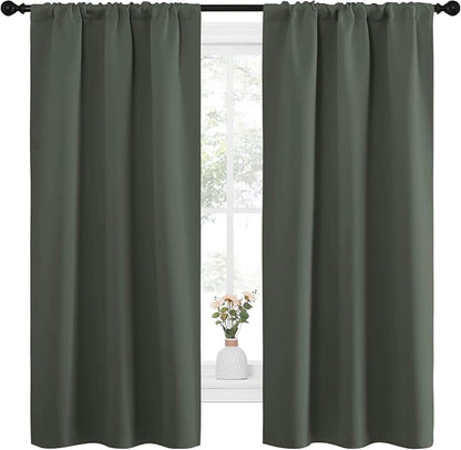 NICETOWN Bedroom Curtains Blackout Draperies - Image 2