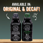 JAVA HOUSE Cold Brew Coffee, Decaf Colombian 4:1 Liquid Concentrate, 32 Ounce Bottle