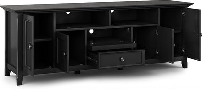 SIMPLIHOME Amherst TV Stand and Bookcase Bundle - Image 2