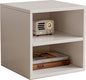 Versatile wooden storage cabinet, space-saving modular organizer by Unknown