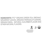 Tea Forte Citrus Mint Premium Organic Loose Leaf Caffeine-Free Herbal Tea Blend Canister, Makes 35-50 Cups