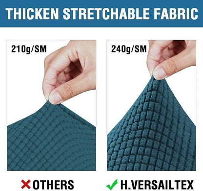 H.VERSAILTEX 3 Piece Stretch Sofa Covers - Image 3