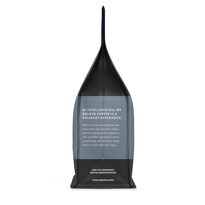 Intelligentsia Coffee, Light Roast Whole Bean Coffee - Black Cat Classic Espresso 36 Ounces (3 Bags of 12 Ounces)