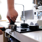 Coffee Tamper Mat Silicone Corner Tamping Mat (Pro)